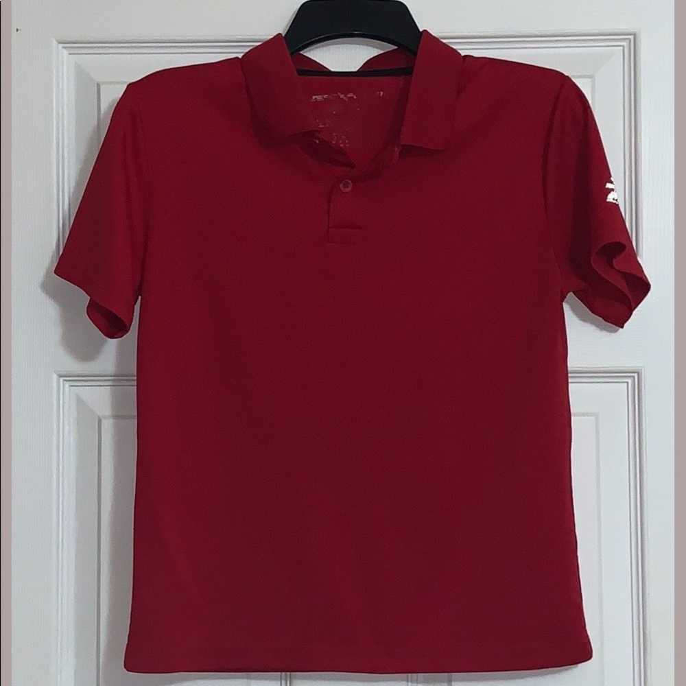 ZeroXposur Red Polo Sz 8/10